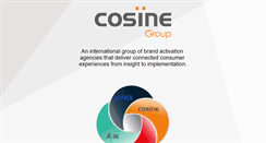 Desktop Screenshot of cosine-group.com